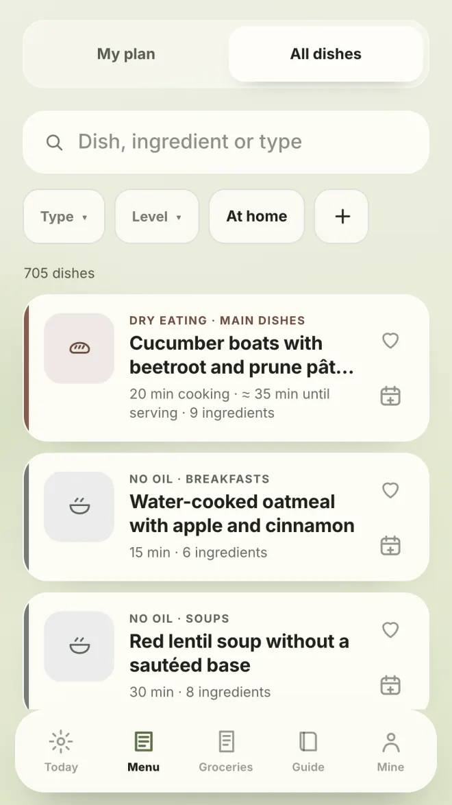 705 detailed Lenten recipes