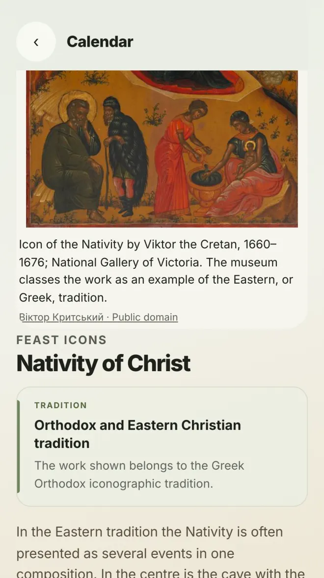 Icon of the day in Pist